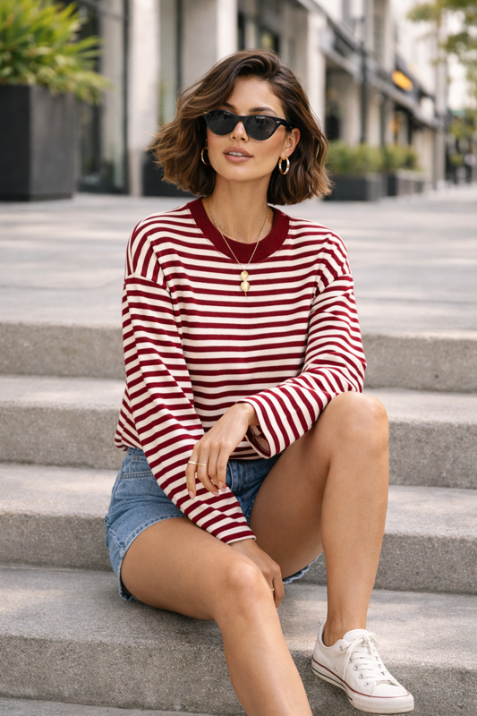 SORA - Camiseta de rayas